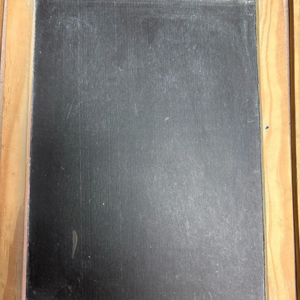 Slate Chalkboard Menu Board double sided 9.6 x 7.6” Portugal schoolhouse VTG